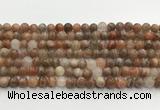 CSS775 15.5 inches 6mm round sunstone gemstone beads wholesale