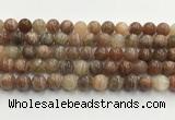 CSS777 15.5 inches 10mm round sunstone gemstone beads wholesale