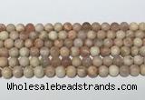 CSS781 15.5 inches 8mm round sunstone gemstone beads wholesale