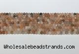 CSS783 15.5 inches 4mm round sunstone gemstone beads wholesale