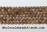 CSS785 15.5 inches 8mm round sunstone gemstone beads wholesale