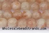 CSS790 15.5 inches 6mm round golden sunstone beads wholesale