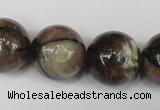 CST40 15.5 inches 20mm round staurolite gemstone beads wholesale