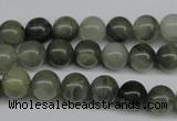 CSW03 15.5 inches 8mm round seaweed quartz beads wholesale