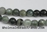 CSW11 15.5 inches 6mm faceted round seaweed quartz beads wholesale