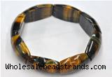 CTB21 12*18mm 7.5 inches tiger eye stretch bracelet wholesale