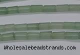 CTB302 15.5 inches 4*6mm tube green aventurine beads wholesale