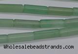 CTB326 15.5 inches 4*13mm tube green aventurine beads wholesale