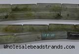 CTB353 15.5 inches 4*13mm tube labradorite beads wholesale