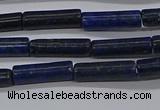 CTB357 15.5 inches 4*13mm tube lapis lazuli beads wholesale