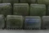 CTB513 15.5 inches 10*13mm triangle AB grade labradorite beads wholesale