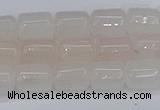 CTB700 15.5 inches 6*8mm tube rose quartz beads wholesale