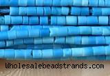 CTB803 15.5 inches 1mm tube turquoise beads wholesale