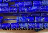 CTB807 15.5 inches 2*4mm tube lapis lazuli beads wholesale