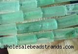 CTB813 15.5 inches 2*4mm tube green aventurine beads wholesale