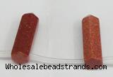 CTD1804 Top drilled 10*30mm - 10*32mm sticks goldstone beads