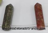 CTD1807 Top drilled 10*30mm - 10*32mm sticks unakite beads