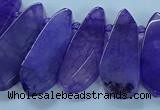 CTD2701 15.5 inches 10*25mm - 18*50mm freeform agate beads