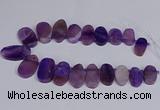 CTD2745 Top drilled 18*25mm - 22*40mm freeform agate beads