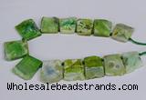 CTD2836 Top drilled 25*30mm - 35*45mm freeform agate beads