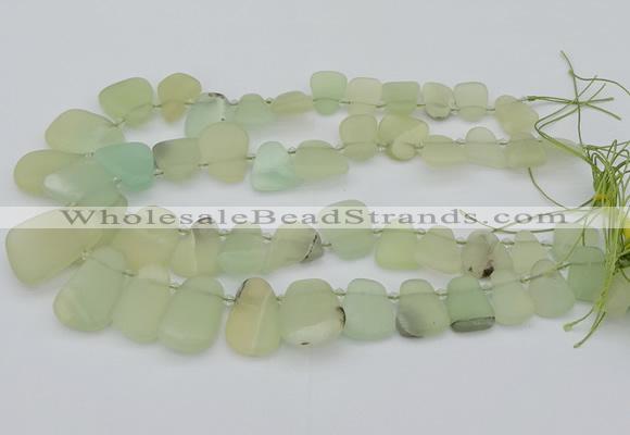 CTD3567 Top drilled 15*20mm - 25*35mm freeform gemstone beads