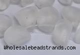 CTD3600 Top drilled 10*14mm - 13*18mm nuggets white crystal beads