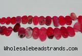 CTD4005 Top drilled 14*22mm - 22*42mm freeform agate gemstone beads