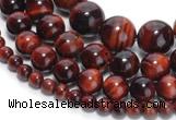 CTE01 15 inches round red tiger eye gemstone beads wholesale