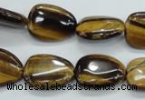 CTE113 15.5 inches 13*18mm freeform yellow tiger eye beads wholesale