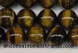 CTE1210 15.5 inches 6mm round AB grade yellow tiger eye beads