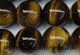 CTE1245 15.5 inches 12mm round AA grade yellow tiger eye beads