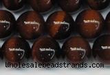 CTE1260 15.5 inches 6mm round AB grade red tiger eye beads