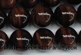 CTE1292 15.5 inches 6mm round AA grade red tiger eye beads