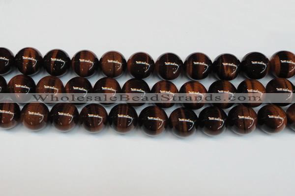 CTE1296 15.5 inches 14mm round AA grade red tiger eye beads