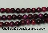 CTE135 15.5 inches 6mm round dyed tiger eye gemstone beads