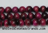 CTE136 15.5 inches 8mm round dyed tiger eye gemstone beads