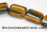 CTE14 15.5 inches 18*25mm rectangle yellow tiger eye beads