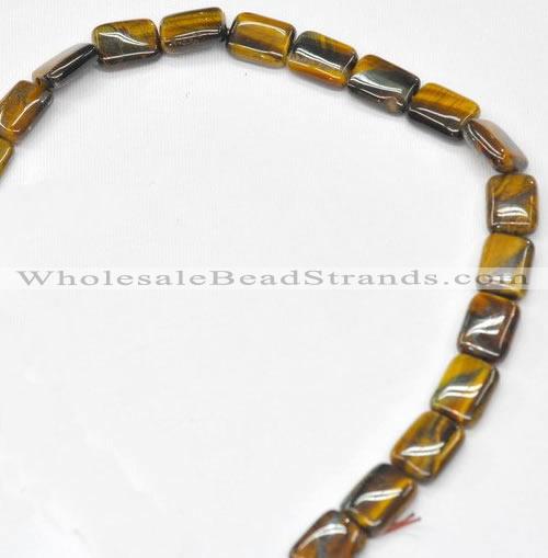 CTE14 15.5 inches 18*25mm rectangle yellow tiger eye beads