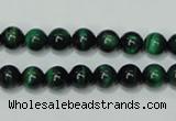 CTE141 15.5 inches 6mm round dyed tiger eye gemstone beads