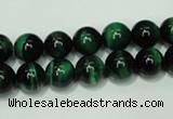 CTE143 15.5 inches 10mm round dyed tiger eye gemstone beads