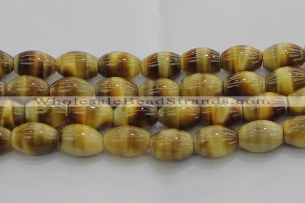 CTE1521 15.5 inches 18*25mm rice golden tiger eye beads wholesale