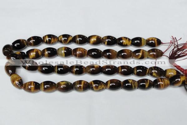 CTE160 15.5 inches 13*18mm rice yellow tiger eye gemstone beads