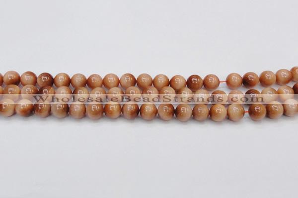 CTE1650 15.5 inches 4mm round sun orange tiger eye beads