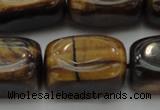 CTE1709 15.5 inches 14*22mm nuggets yellow tiger eye beads