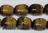 CTE174 15.5 inches 13*18mm nuggets yellow tiger eye gemstone beads