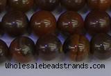 CTE1783 15.5 inches 10mm round yellow iron tiger beads wholesale