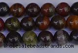 CTE1791 15.5 inches 6mm round red iron tiger beads wholesale