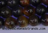 CTE1804 15.5 inches 12mm round blue iron tiger beads wholesale