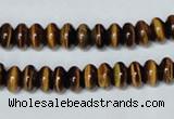 CTE193 15.5 inches 4*6mm rondelle yellow tiger eye gemstone beads