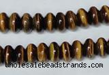 CTE195 15.5 inches 6*10mm rondelle yellow tiger eye gemstone beads